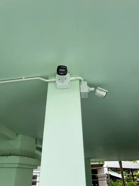 ผลงานติดตั้งกล้องวงจรปิดบ้านพักอาศัย ภาพคมชัด