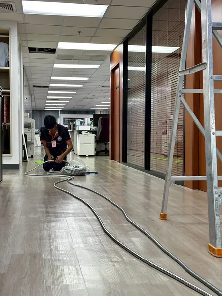 ผลงาน IP Camera บ้าน เดินสาย LAN