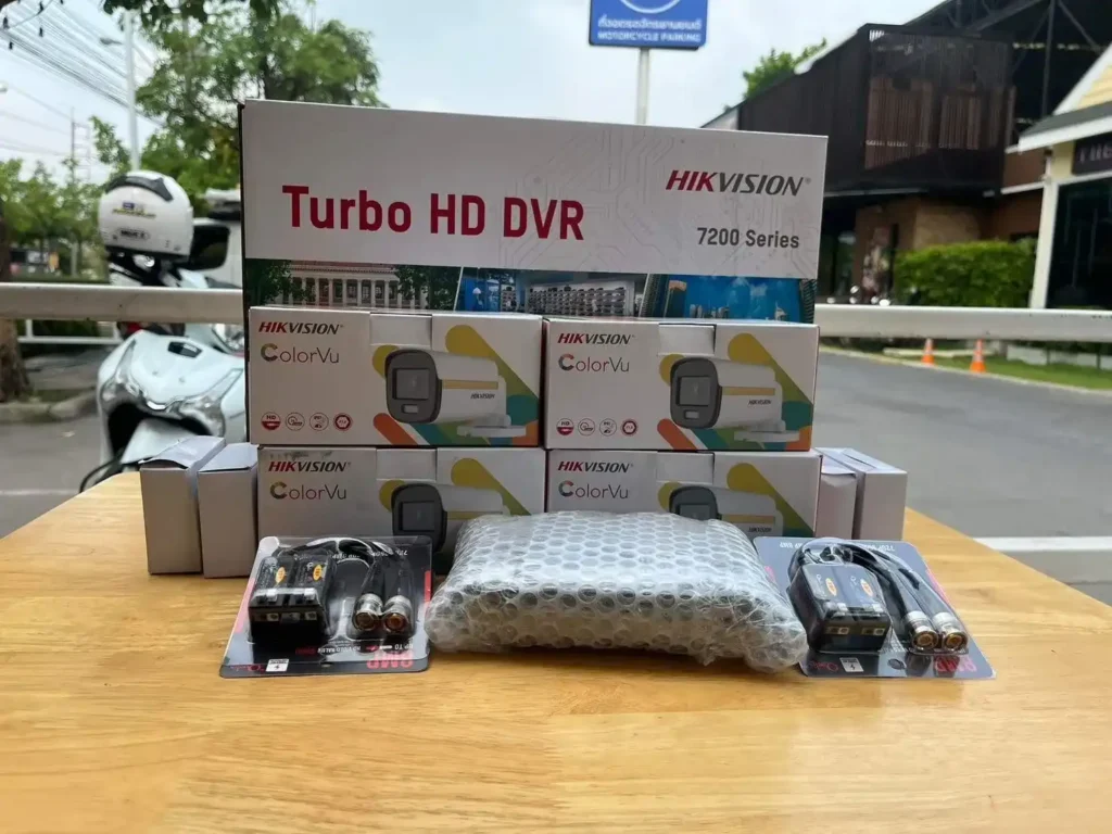 ชุดกล้องวงจรปิด พร้อมติดตั้ง