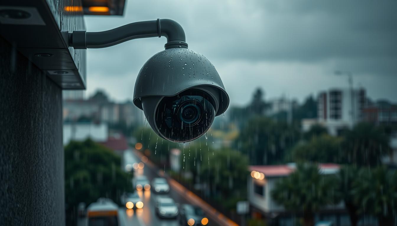 การติดตั้งกล้องวงจรปิด ในหน้าฝน