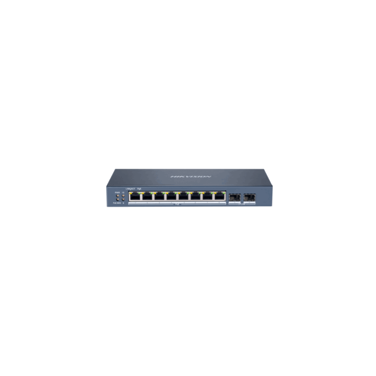 DS-3E1510P-SI 13 อุปกรณ์กระจายสัญญาณแบบ PoE (PoE L2 Switch) ขนาด 8 ช่อง