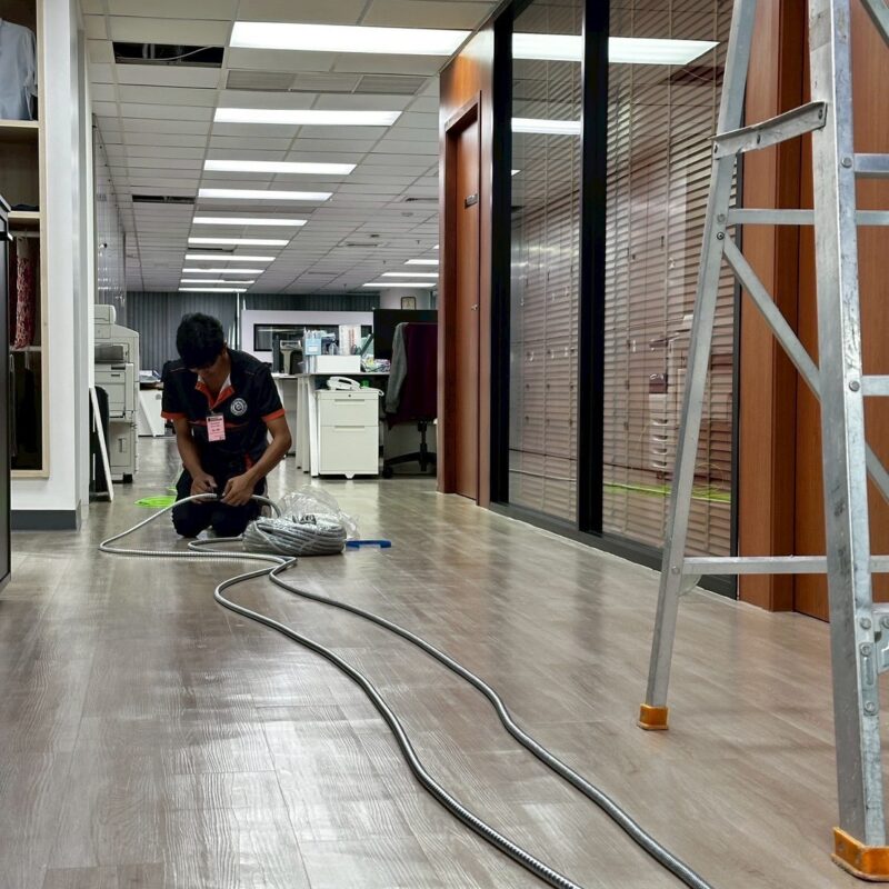 ติดตั้งกล้อง IP Camera ร้านค้า