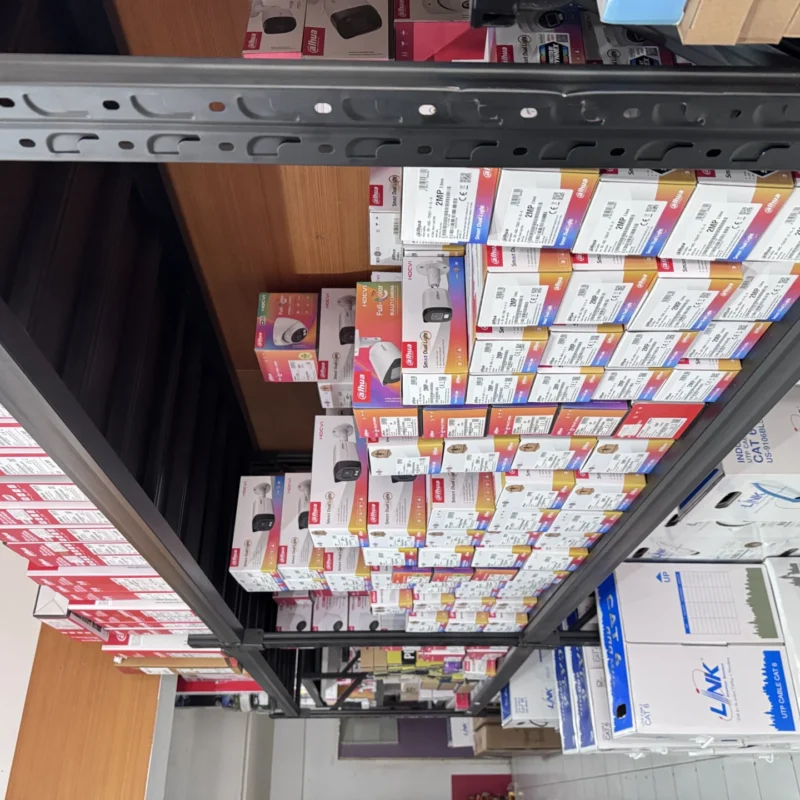 อุปกรณ์กล้องวงจรปิดหลายรุ่นสำหรับงานติดตั้งบ้าน ร้านค้า และโรงงาน