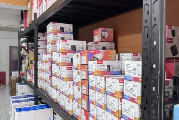 อุปกรณ์กล้องวงจรปิดหลายรุ่นสำหรับงานติดตั้งบ้าน ร้านค้า และโรงงาน