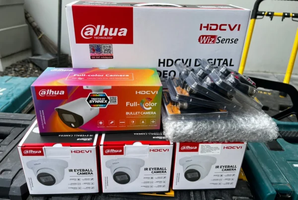 ชุดอุปกรณ์กล้องวงจรปิด Dahua ที่มีผลต่อการคำนวณราคาติดตั้ง