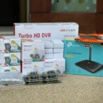 ชุดอุปกรณ์ Hikvision สำหรับงานติดตั้งกล้องวงจรปิดบ้านพร้อมใช้งาน