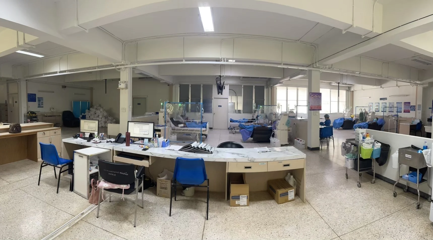 งานเก็บระบบและอุปกรณ์กล้องวงจรปิดภายในอาคารโดยทีม Shadjan