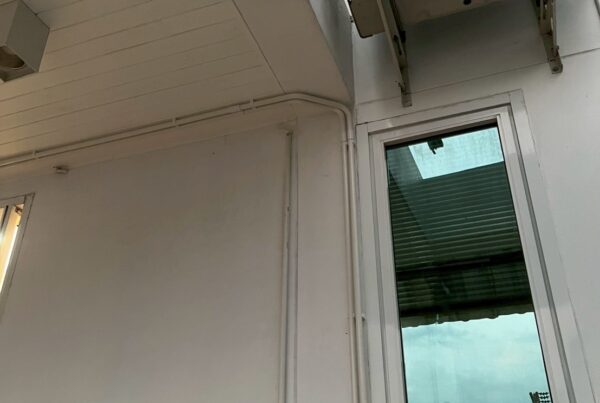 งานเดินท่อสวยงาม ติดตั้งกล้องวงจรปิด