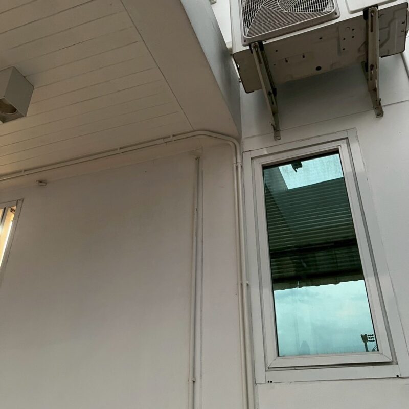 งานเดินท่อสวยงาม ติดตั้งกล้องวงจรปิด