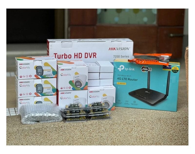 ติดกล้องวงจรปิด 8 ตัว พร้อมอุปกรณ์จริง Shadjan