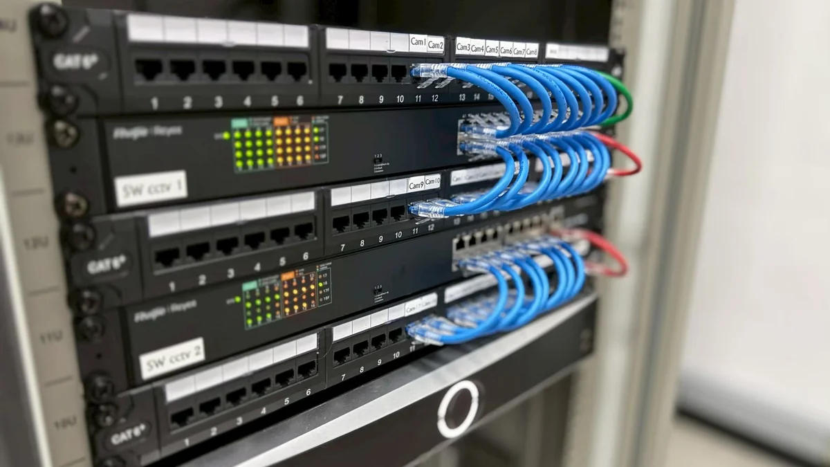 ติดตั้งกล้องวงจรปิด โรงงาน กรุงเทพ ภาพรวมระบบ Hikvision