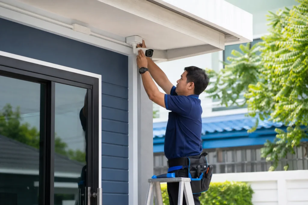 กล้องวงจรปิด Hikvision พร้อมติดตั้ง โดย Shadjan