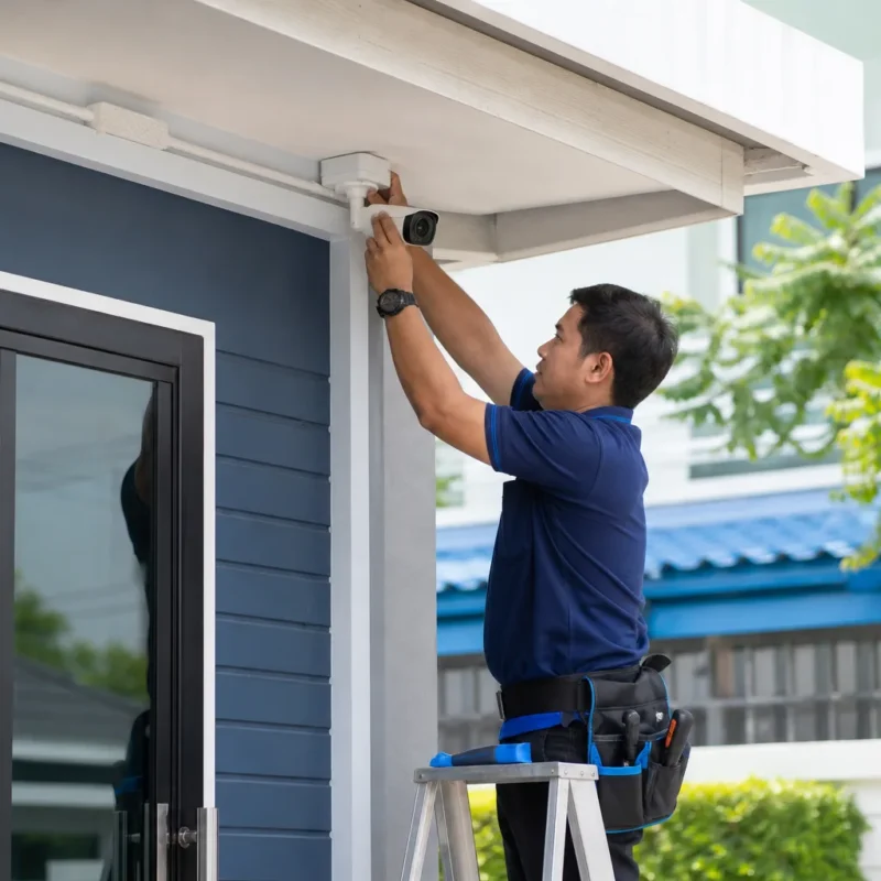 กล้องวงจรปิด Hikvision พร้อมติดตั้ง โดย Shadjan