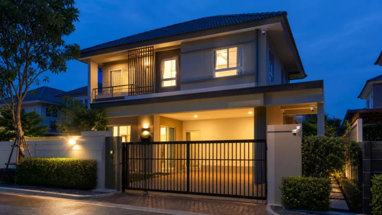 วางจุดกล้องวงจรปิดรอบบ้านให้ครอบคลุมทางเข้าและทางเดิน